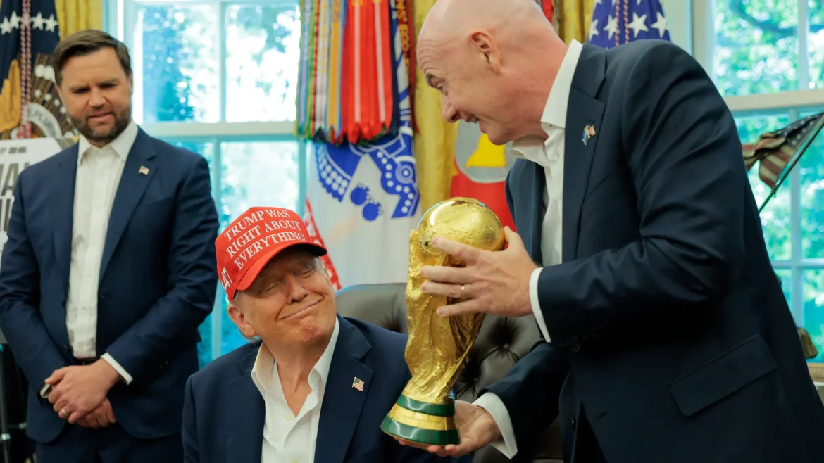 Trump FIFA Italy Iran World Cup discussion headline